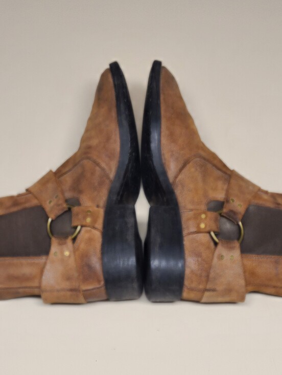 Bed Stu Fairbanks Harness Chelsea ankle moto boots size 11 main image 4